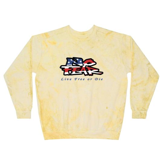 Discover NO FEAR WITH USA FLAG  | Active Blast Sweatshirts