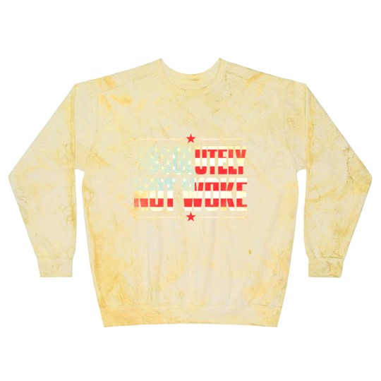 Discover Absolutely Not Woke Anti Woke Cancel Culture Blast Sweatshirts