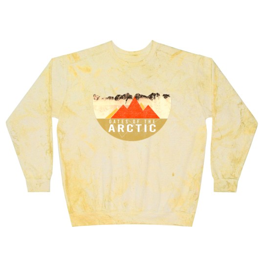 Discover Retro USA Mountain - Gates Of The Arctic National Blast Sweatshirts