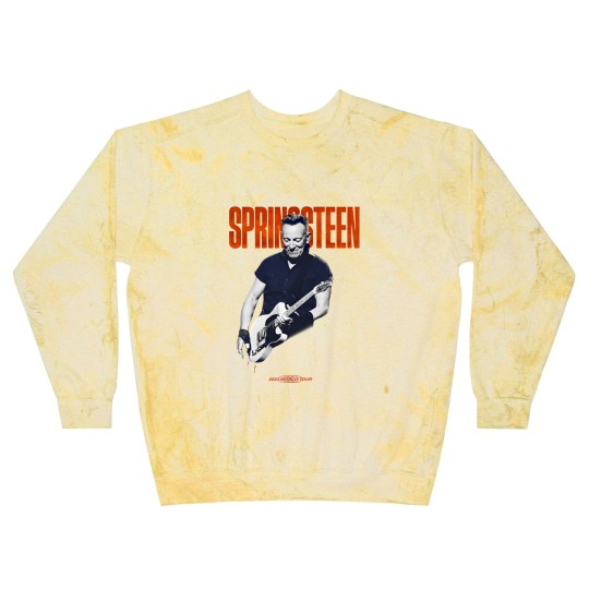 Discover Springsteen and the E Street Band 2023 World Tour Guitar Blast Sweatshirts - Vintage Springsteen World Tour 23 Blast Sweatshirts