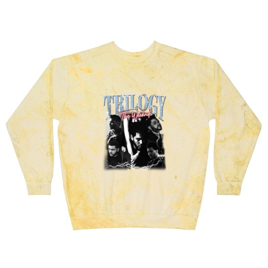 Discover Weeknds Merch Blast Sweatshirts - Music Starboy After Hours, Trilogy, XO Lyrics XOTWOD Weekend