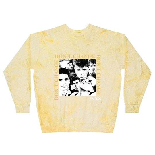 Discover Vintage INXS Dont Change Blast Sweatshirts, 1990s X Tour Vintage Concert