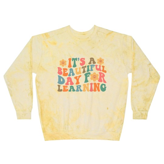 Discover It's A Beautiful Day For Learning Blast Sweatshirts