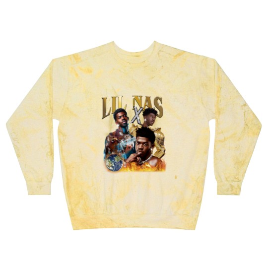 Discover Lil Nas X Blast Sweatshirts | Lil Nas X Blast Sweatshirts | Lil Nas X Graphic Blast Sweatshirts
