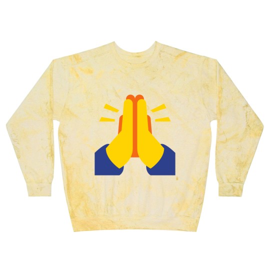 Discover Pray Emojis Blast Sweatshirts