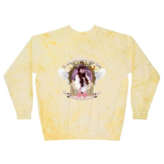 Discover Nicole Dollanganger 'Beautiful and Bad' Blast Sweatshirts