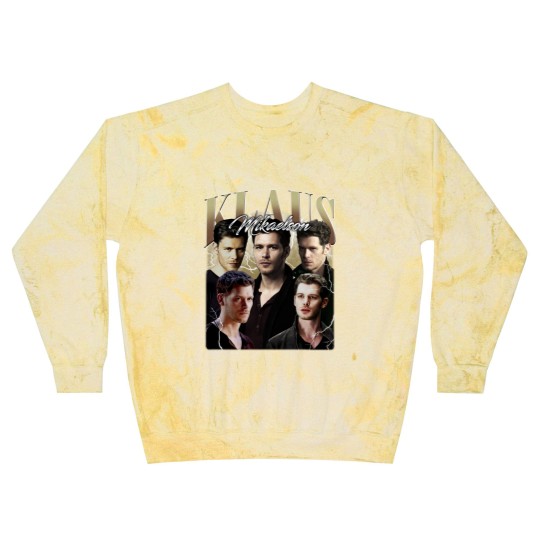 Discover Klaus Mikaelson Vintage Blast Sweatshirts, Gift For Women and Man Unisex Blast Sweatshirts