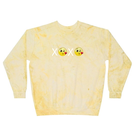 Discover "XOXO" Emojis Blast Sweatshirts