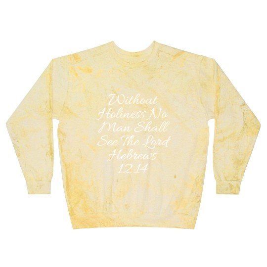 Discover Christian Blast Sweatshirts - Without Holiness Hebrews 12:14 Blast Sweatshirts