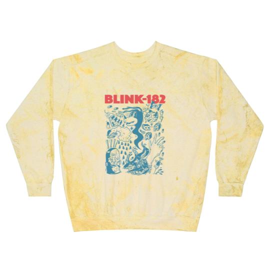 Discover Blink Vintage 182 Blast Sweatshirts, World Tour Blast Sweatshirts, Vintage Retro Blast Sweatshirts, Blink Retro 182 Fans Lover Gift