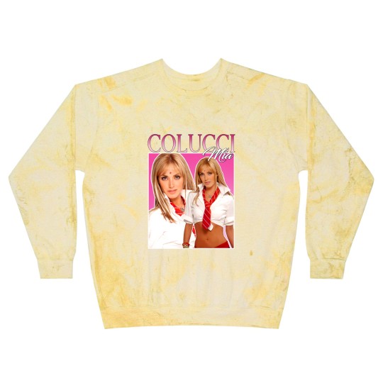 Discover Mia Colucci Vintage Blast Sweatshirts, RBD Tour Blast Sweatshirts, Mia Colucci Mias Club