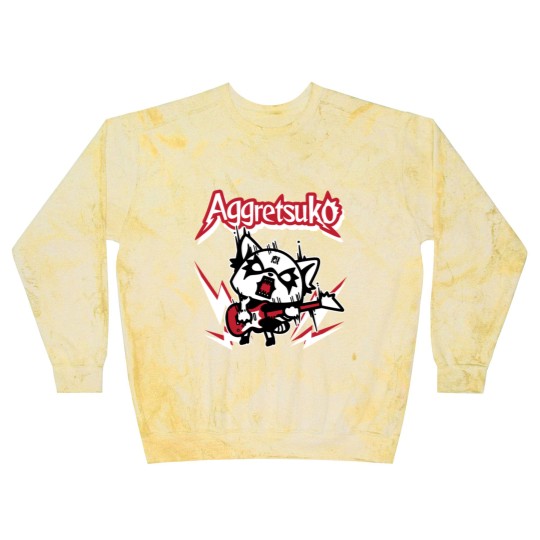 Discover Aggretsuko Rocker Rage Blast Sweatshirts Blast Sweatshirts Blast Sweatshirts