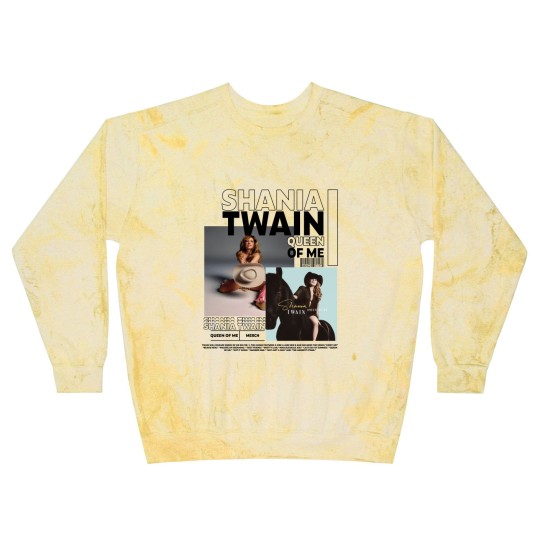 Discover Shania Twain Blast Sweatshirts, Queen Of Me Tour 2023 Blast Sweatshirts, Country Music Singer Blast Sweatshirts