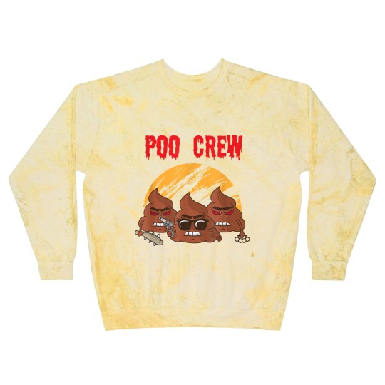 Discover Poop Poo Pile Funny Friends Colleagues Poo Crew Blast Sweatshirts Blast Sweatshirts