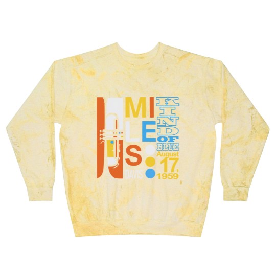 Discover Miles Davis Kind Of Blue Blast Sweatshirts - John Coltrane - Blue Note Records