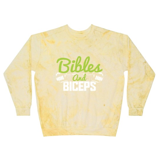 Discover BIBLES AND BICEPS Blast Sweatshirts