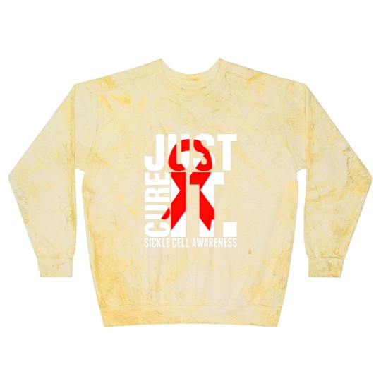 Discover Just Cure It Sickle Cell Awareness Blast Sweatshirts Blast Sweatshirts