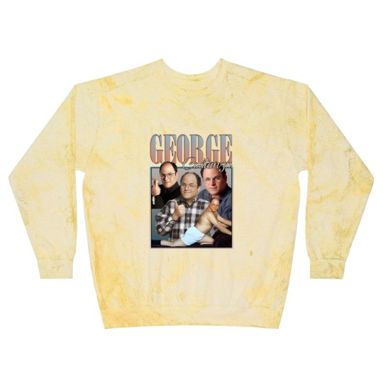 Discover RETRO GEORGE Costanza Blast Sweatshirts, George Seinfield Blast Sweatshirts, George Costanza Blast Sweatshirts, George Costanza Homage Blast Sweatshirts, Seinfeld Fan, Tv Seinfeld Sitcom