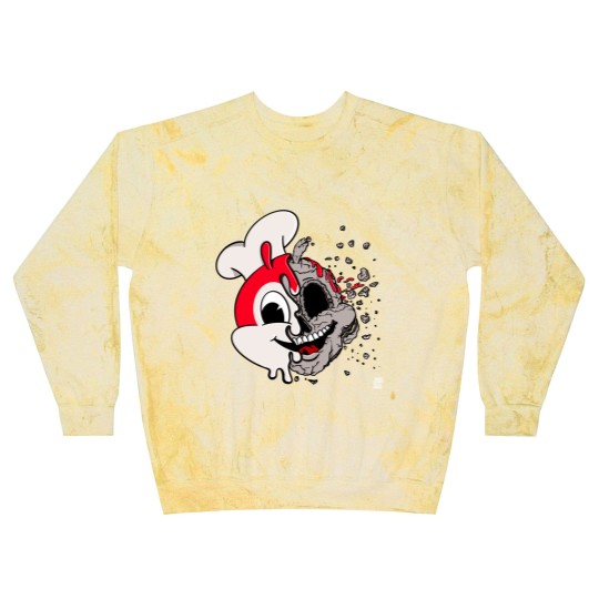 Discover JOLLIBEE ACID POPART REMIX FILIPINO GRAY Blast Sweatshirts