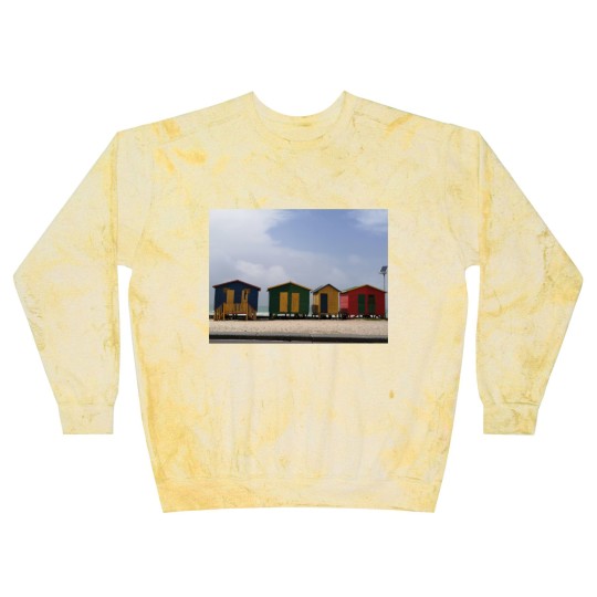 Discover Beach Huts in Cape Town Blast Sweatshirts