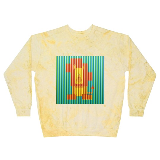 Discover Lion Artwork Carlos Cruz Diez Blast Sweatshirts