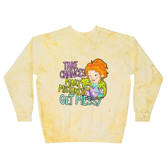 Discover Take Chances Make Mistakes Get Messy Blast Sweatshirts, Miss Frizzle Blast Sweatshirts, Magic School Bus
