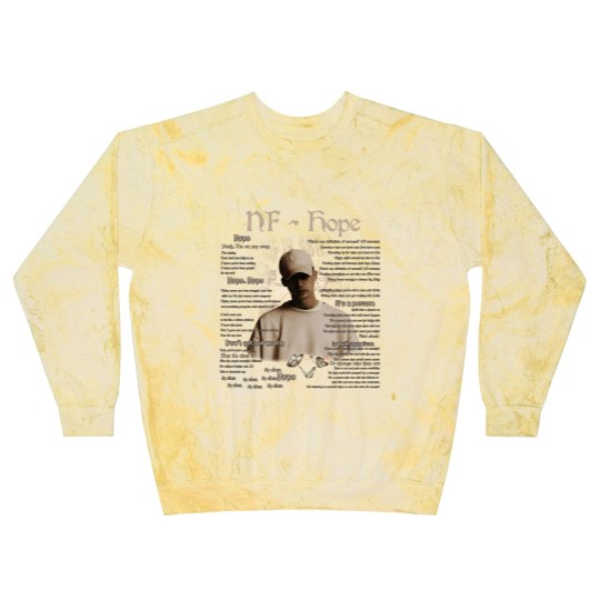 Discover NF Hope Rap Blast Sweatshirts, NF Hope Vintage Retro 90s Graphic Blast Sweatshirts