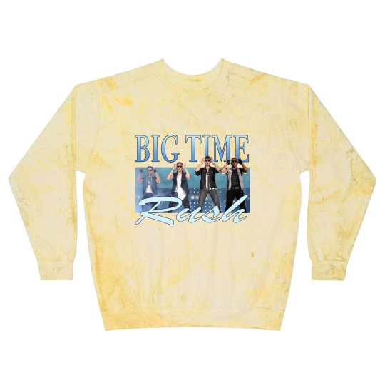 Discover Big Time Rush Retro Vintage Blast Sweatshirts, Big Time Rush Blast Sweatshirts
