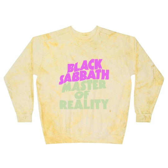 Discover Men Black Sabbath Master Of Reality Particular Blast Sweatshirts Blast Sweatshirts