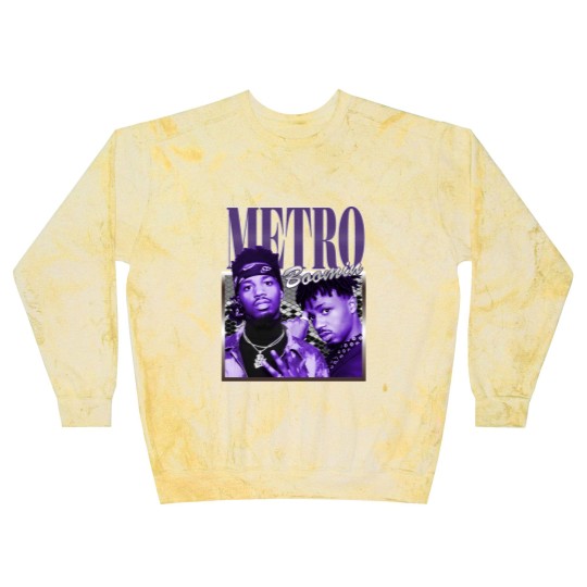 Discover RETRO METRO BOOMIN Vintage Blast Sweatshirts, Metro Boomin Hip-Hop/Rap