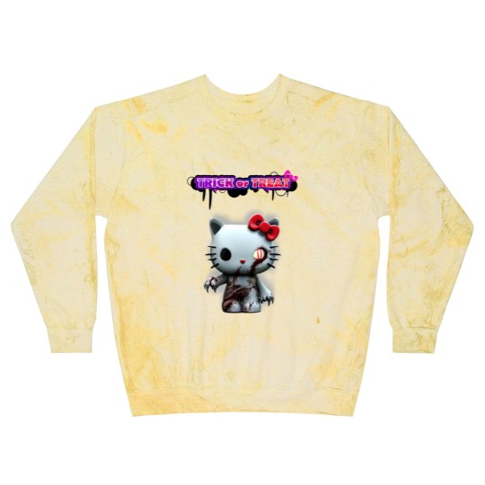 Discover kitty trick or treat Blast Sweatshirts