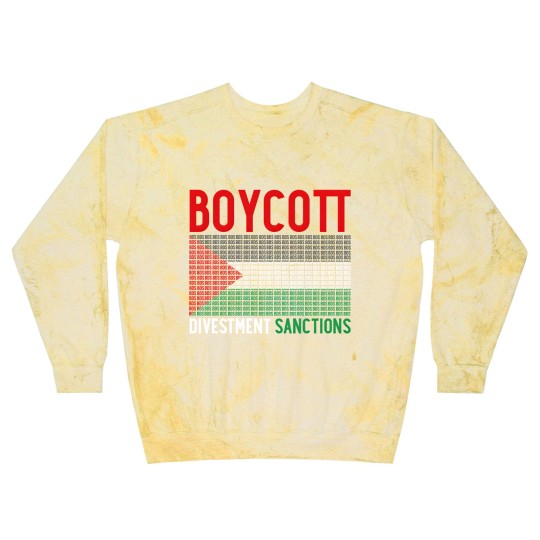 Discover Boycott Israel Divestment Sanctions - Palestine Blast Sweatshirts