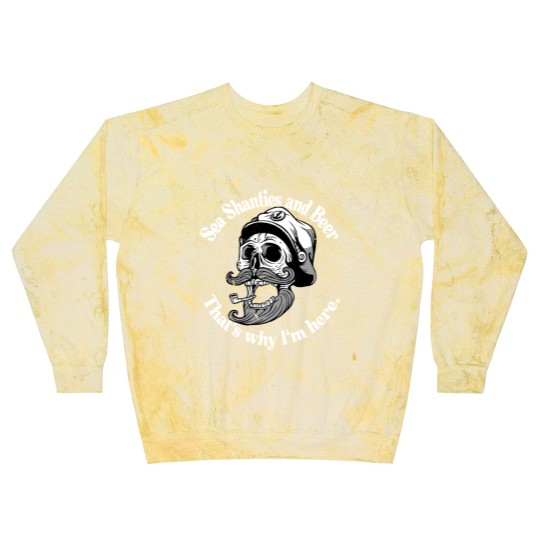 Discover Sea Shanties and Beer Sailors Pirate Blast Sweatshirts Blast Sweatshirts