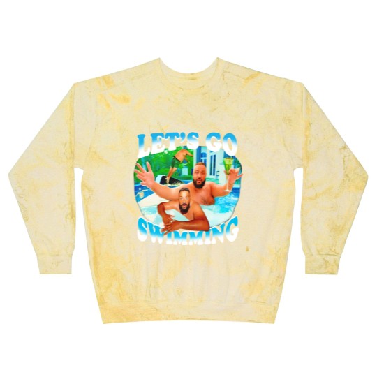 Discover Lets Go Swimming Dj Khaled Blast Sweatshirts, Dj Khaled Funny Blast Sweatshirts, Dj Khaled Merch