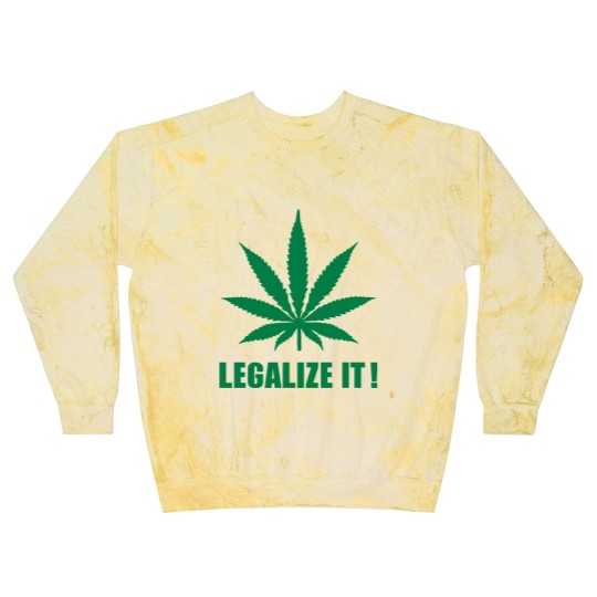 Discover Marijuana Legalize it Blast Sweatshirts