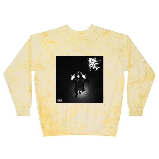 Discover YEAT LYFE Album Cover Blast Sweatshirts | Yeat 2023 Tour Blast Sweatshirts, Yeat Concert Festival Blast Sweatshirts