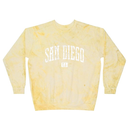Discover San Diego CA Vintage City - San Diego - Blast Sweatshirts