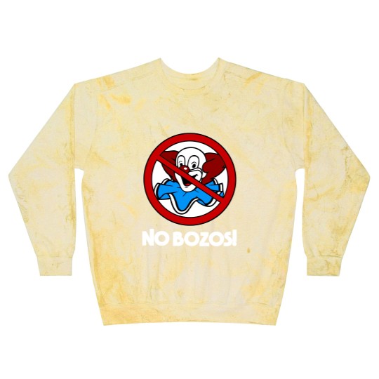 Discover No Bozos Blast Sweatshirts