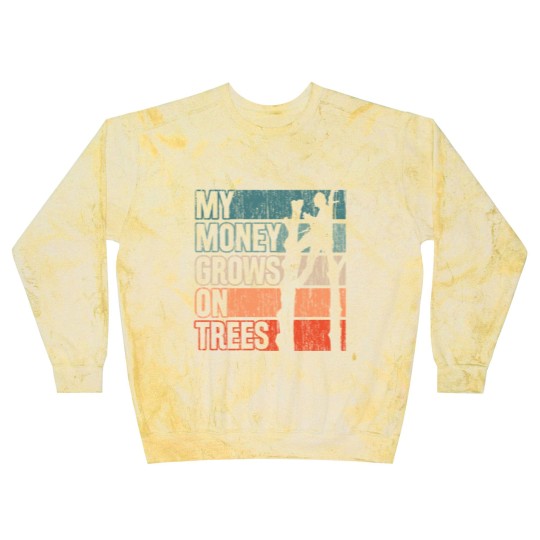 Discover My Money Grows On Trees Vintage Tree Climb Blast Sweatshirts