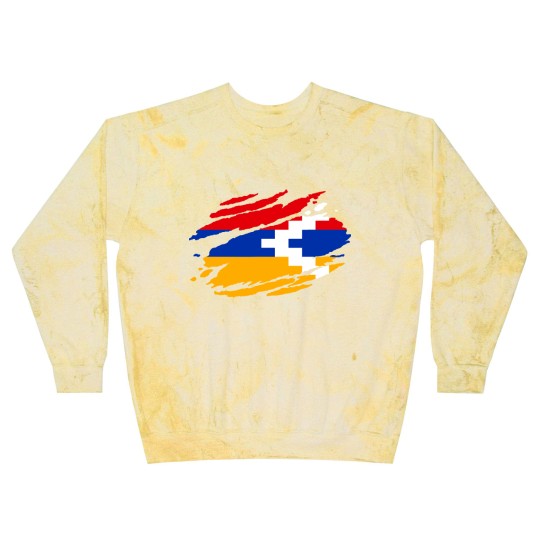 Discover Artsakh Flag Proud Artsakh Support Artsakh Strong Blast Sweatshirts