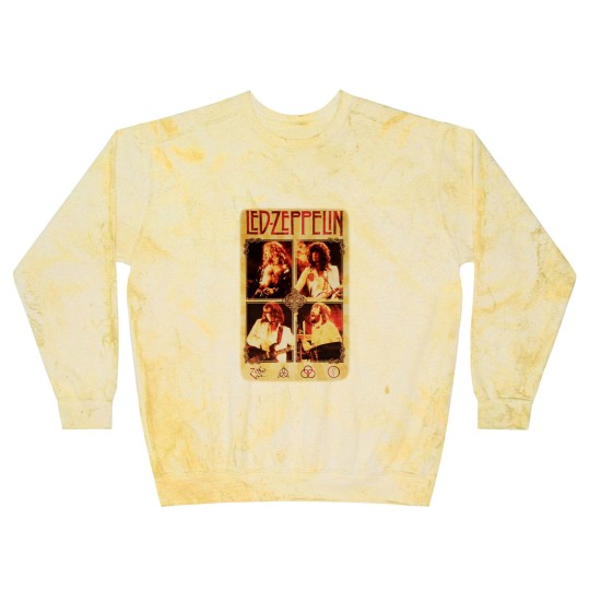 Discover Unisex AOP Cut & Sew Blast Sweatshirts, LE.D ZE.PP.ELIN