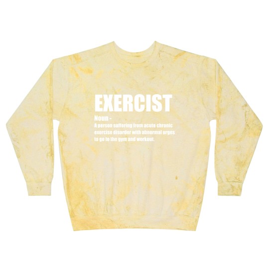 Discover Exercise - Exercist Noun - Exercise - Blast Sweatshirts