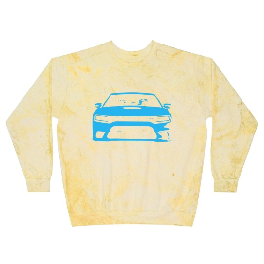 Discover B5 Blue SRT Charger Blast Sweatshirts