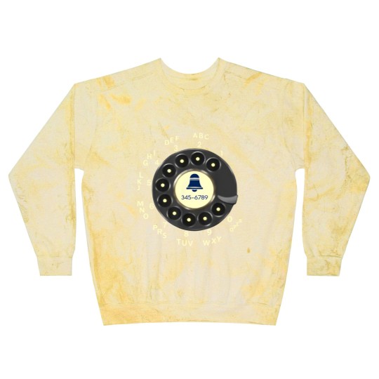 Discover Retro Rotary Dial Phone Old Phone Blast Sweatshirts