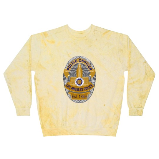 Discover LAPD Police Officer Badge Blast Sweatshirts