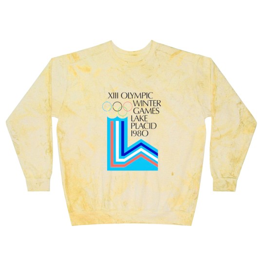 Discover Lake Placid 1980 Winter Olympics Blast Sweatshirts