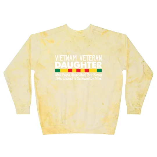 Discover Daughter of a Vietnam Veteran Blast Sweatshirts
