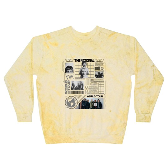 Discover The National Music Blast Sweatshirts, World Tour 2023 Blast Sweatshirts, The National Concert Blast Sweatshirts