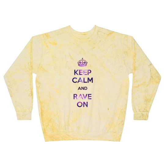 Discover Keep calm & Rave on Blast Sweatshirts