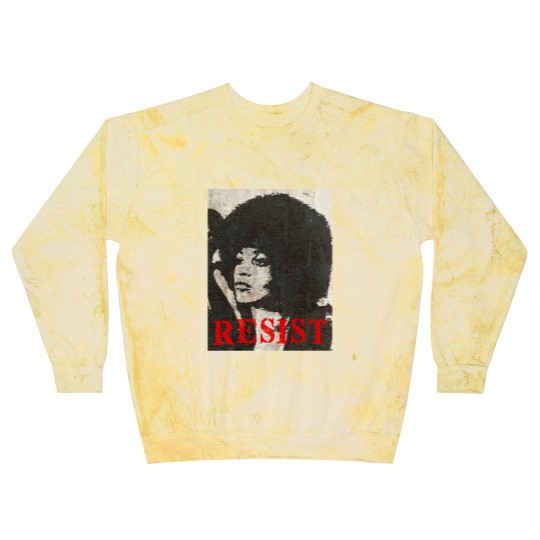 Discover Angela Davis Resist - Angela Davis - Blast Sweatshirts